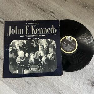 John F. Kennedy Documentary Vinyl Record